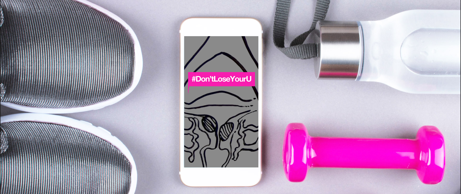 Mobile phone + #Don'tLoseYourU