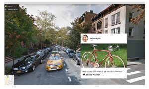 Three mobile screens